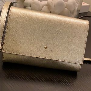 Kate Spade Mini Gold Crossbody